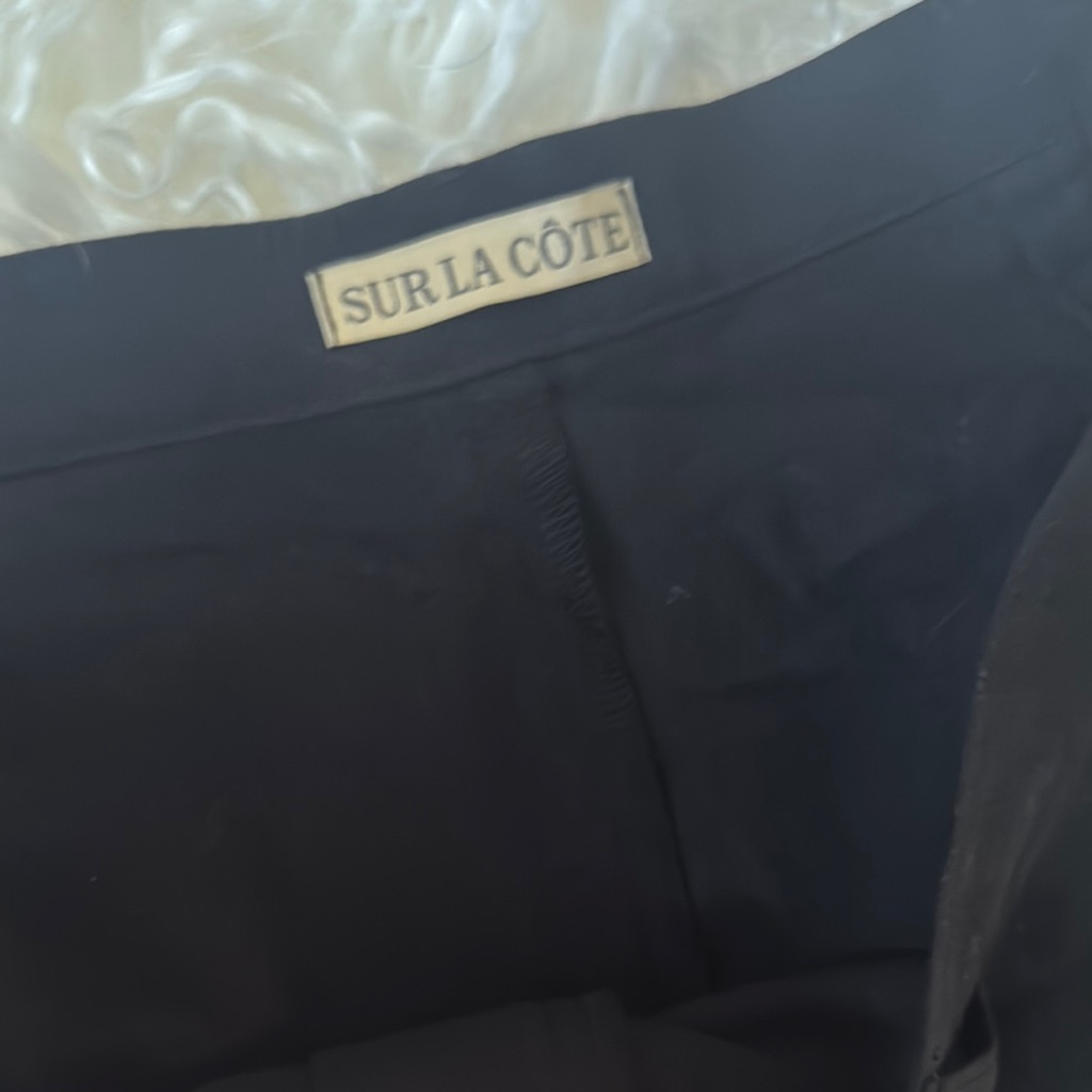 Sur La Cte Black Blazer & Trouser “Hailey” Set, Size L — image 3 of 7